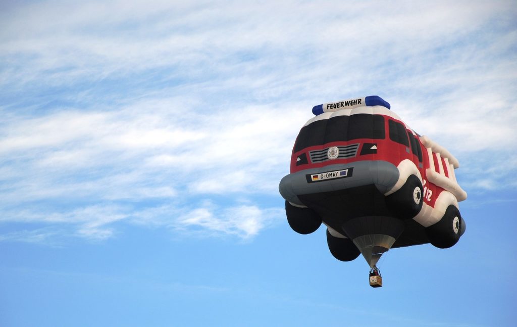Kindersprüche fliegende Autos