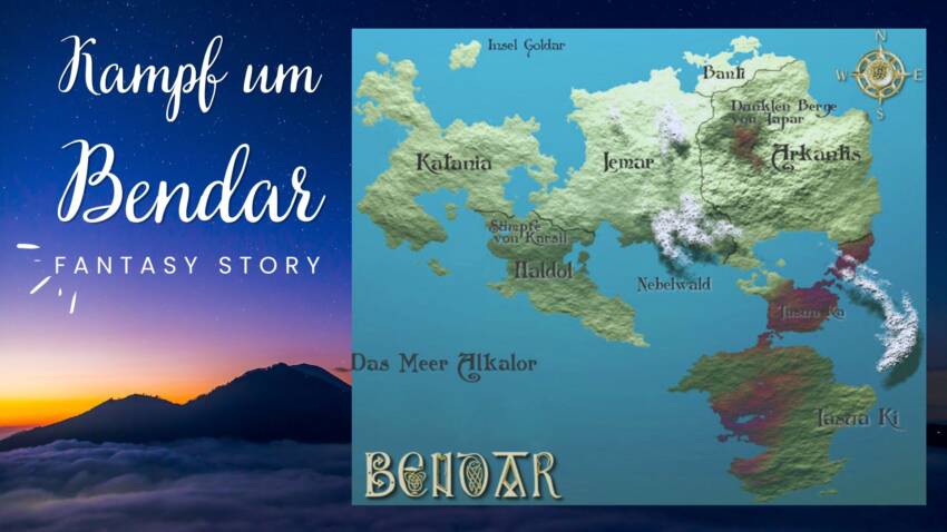 Kampf um Bendar 3 jonathan dilas - dark fantasy story fantasy geschichte