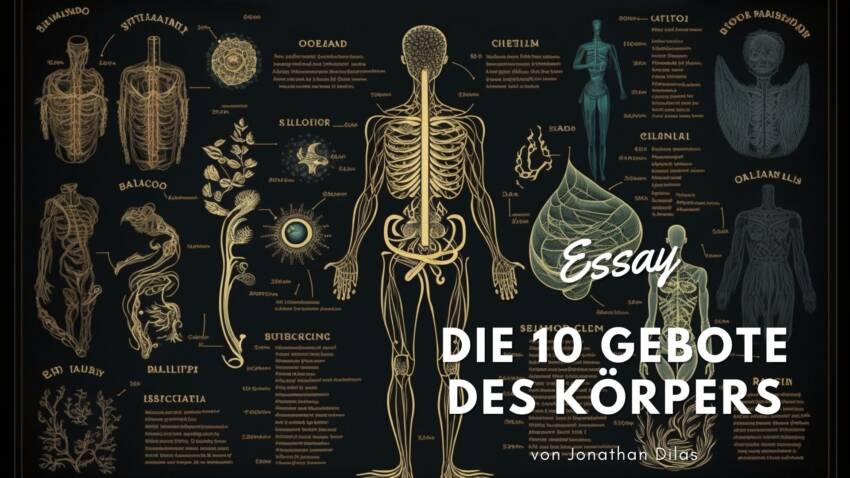 Sei autark! Die 10 Gebote des Körpers 18 jonathan dilas - essay künstliche intelligenz - die 10 gebote des körpers