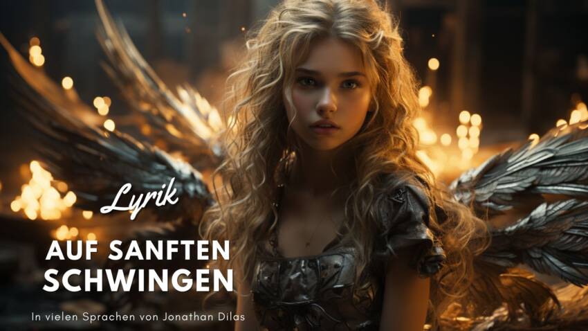 Auf sanften Schwingen 9 jonathan dilas - gedichte buch - Gedicht - Auf sanften Schwingen - Twoim mjagkim kriljam - On Gentle Wings - In vier Sprachen dieser Welt.