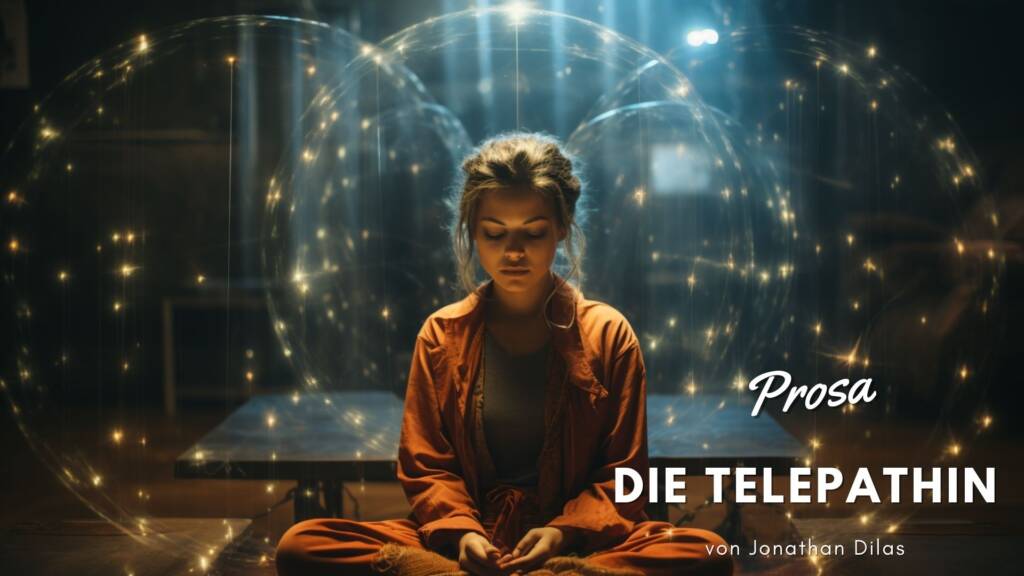 jonathan dilas - kurzgeschichten berühmt - die telepathin - telepathie anzeichen, telepathie liebe, telepathie beispiele