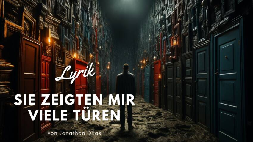 Sie zeigten mir Türen 9 jonathan dilas lyrik musik sie zeigten mir viele türen