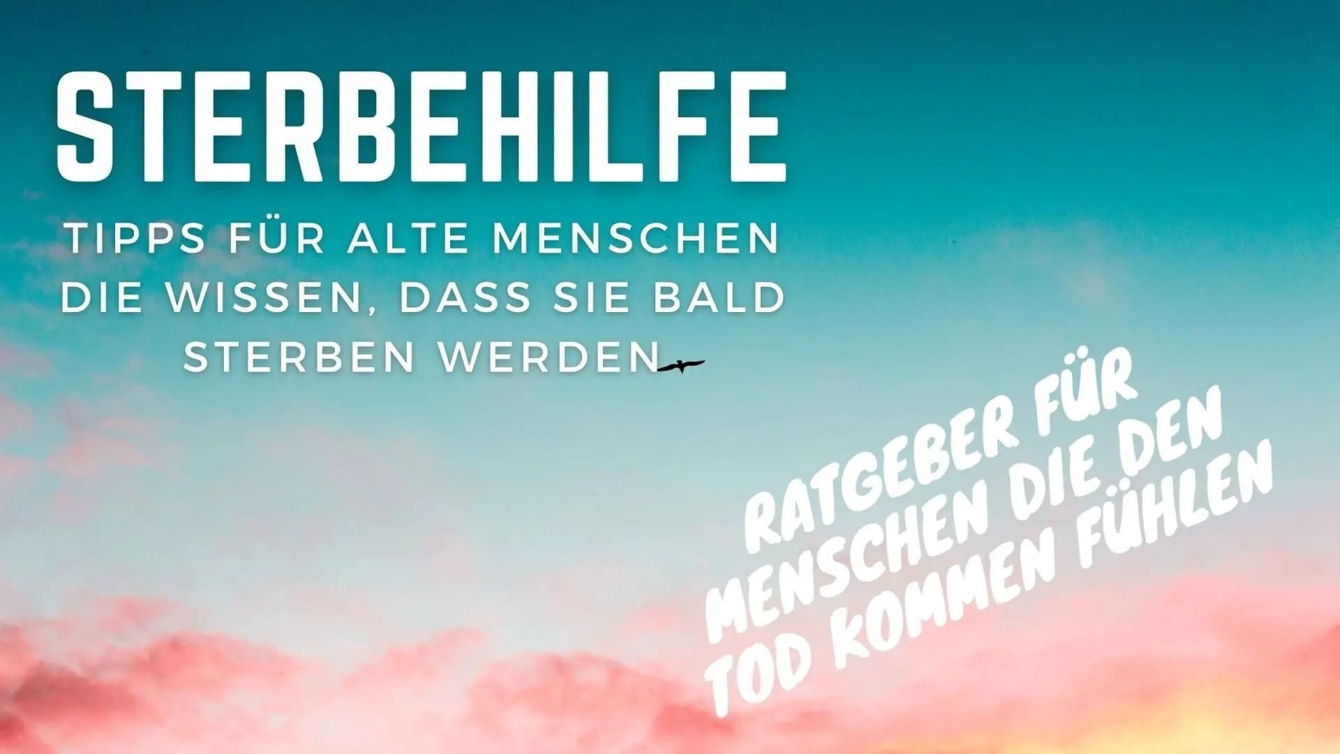 Persönliche Sterbehilfe - Ratgeber Tod