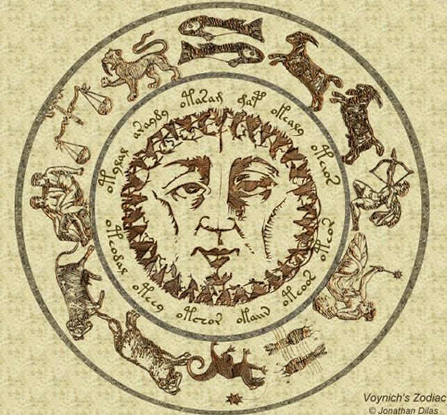 Das Voynich Manuskript 16 voynich zodiac